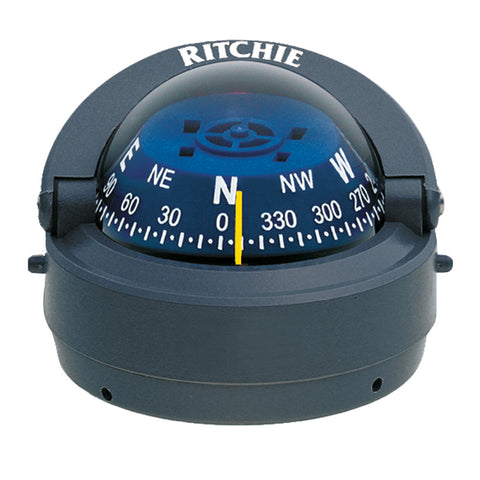 Ritchie S-53G Explorer Compass - Surface Mount - Gray [S-53G]