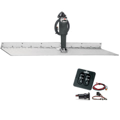 Lenco 12" x 18" Super Strong Trim Tab Kit w/Standard Tactile Switch Kit 12V [TT12X18SS]