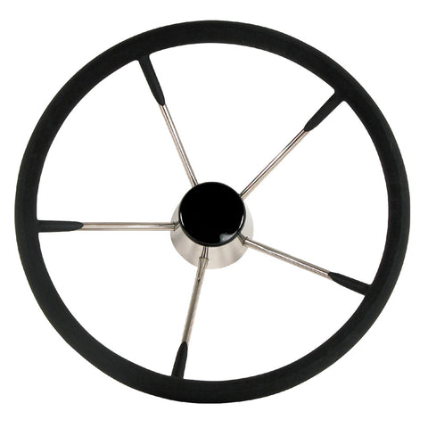 Whitecap Destroyer Steering Wheel - Black Foam - 13-1/2" Diameter [S-9003B]