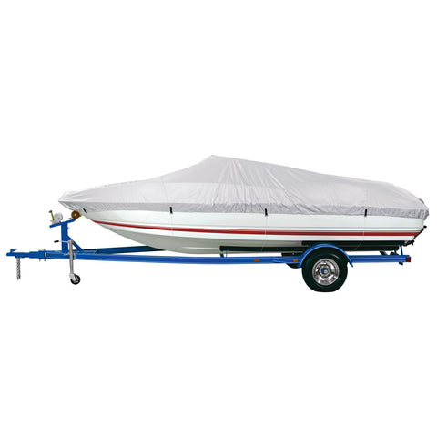 Dallas Manufacturing Co. Reflective Polyester Boat Cover D- 17'-19' V-Hull & Runabouts - Beam Width to 96" [BC1301D]