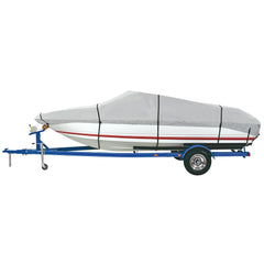 Dallas Manufacturing Co. Heavy Duty Polyester Boat Cover C - 16'-18.5' Fish, SKI & Pro-Style Bass Boats- Beam Wth to 94" [BC2101C]
