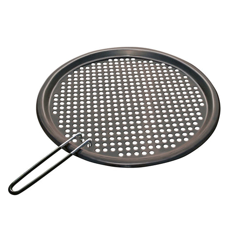 Magma Fish & Veggie Grill Tray S.S. w/Non-Stick - 13-3/4" Round [A10-296]