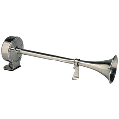 Schmitt  Ongaro Deluxe All-Stainless Single Trumpet Horn - 24V [12427]
