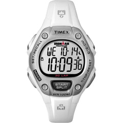Timex IRONMAN 30-Lap Mid-Size Watch - White [T5K515]