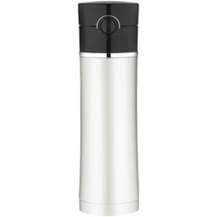 Thermos Sipp Vacuum Insulated Drink Bottle - 16 oz. - Stainless Steel/Black [NS402BK4]