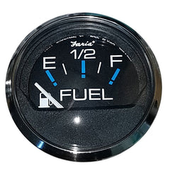 Faria Chesapeake Black 2" Fuel Level Gauge (E-1/2-F) [13701]