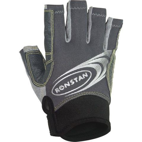 Ronstan Sticky Race Gloves w/Cut Fingers - Grey - X-Large [RF4880XL]