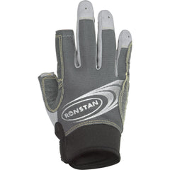Ronstan Sticky Race Gloves w/3 Full & 2 Cut Fingers - Grey - X-Small [RF4881XS]