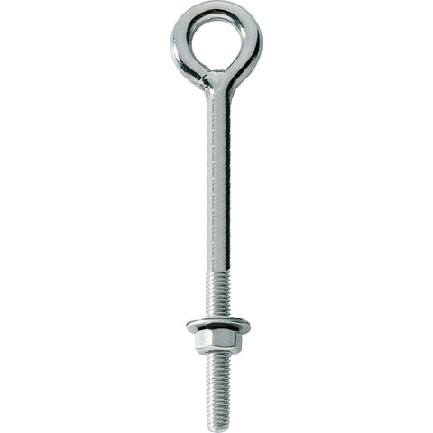 Ronstan Eye Bolt - Welded Eye - 3/8" Thread x 4" Long Stud [RF169]