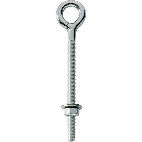 Ronstan Eye Bolt - Welded Eye - 3/8" Thread x 5" Long Stud [RF170]