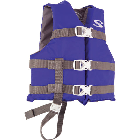Stearns Classic Child Life Jacket - 30-50lbs - Blue/Grey [3000004471]