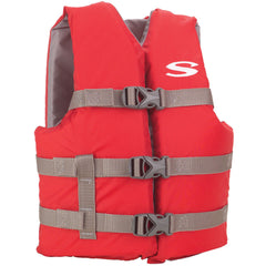 Stearns Classic Youth Life Jacket - 50-90lbs - Red/Grey [3000004472]