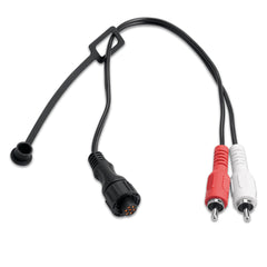 Garmin Audio Cable, 305mm, 7-Pin to RCA - Replacement [010-11298-00]