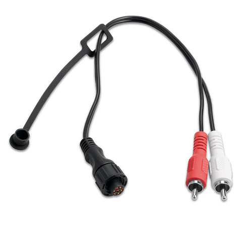 Garmin Audio Cable, 305mm, 7-Pin to RCA - Replacement [010-11298-00]