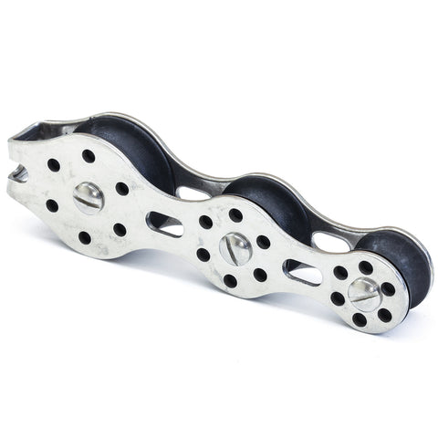 Tigress Stainless Steel Swivel Block - Triple [88641]