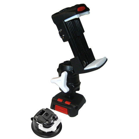 Scanstrut ROKK Mini Kit w/Universal Phone Clamp, Adjustable Arm  Mini Suction Cup Base [RLS-509-405]