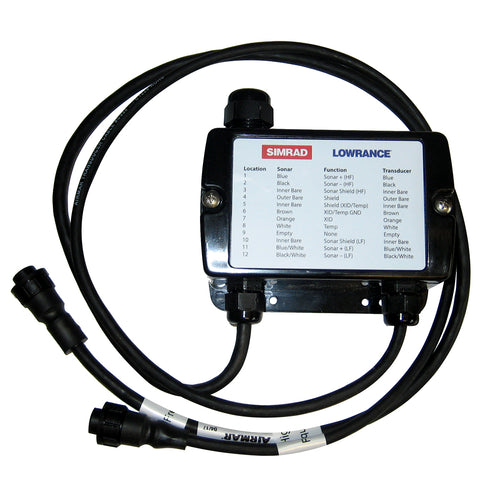 Navico XSONIC Pigtail Wiring Block Adapter [000-13262-001]