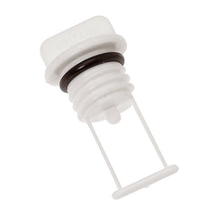 Barton Marine Drain Plug - 15mm (.60") Bore - White [42 359]