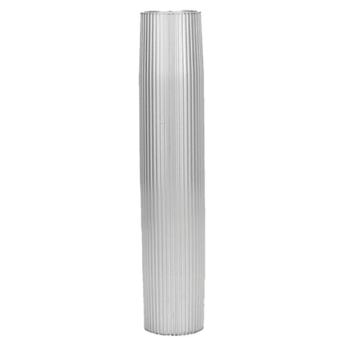 TACO Aluminum Ribbed Table Pedestal - 2-3/8" O.D. - 26" Length [Z60-8266VEL26-2]