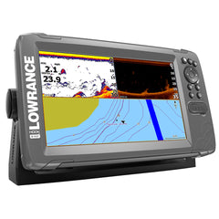 Lowrance HOOK2-9 9" Chartplotter/Fishfinder SplitShot Transom Mount Transducer w/Nav+ Chart [000-14298-001]