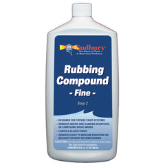 Sudbury Rubbing Compund Fine - Step 2 - 32oz Fluid [442]