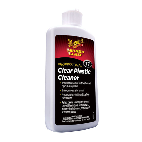 Meguiars M17 Mirror Glaze Clear Plastic Cleaner - *Case of 6* [M1708CASE]