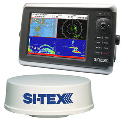 SI-TEX NavStar 10R GPS Chartplotter, Sonar, Radar System w/MDS-12 Radar and internal GPS Antenna [NAVSTAR 10R]