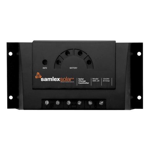 Samlex Charge Controller w/LED Display - 12V/24V - 20A [SMC-20]