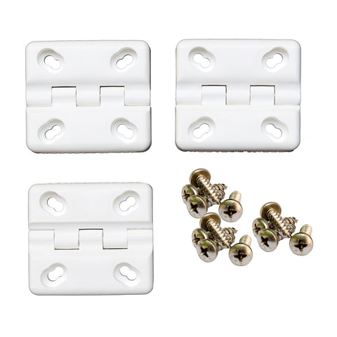 Cooler Shield Replacement Hinge f/Coleman  Rubbermaid Coolers - 3-Pack [CA76313]