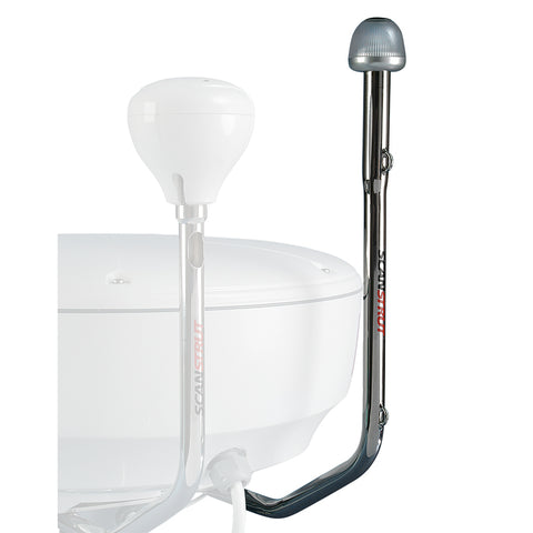 Scanstrut Integrated Stainless Steel Light Mount w/Hella NaviLED 360 All Round White Light [SC113]