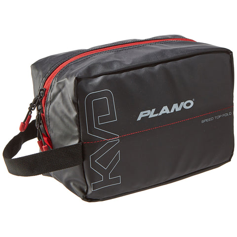 Plano KVD Wormfile Speedbag Small - Holds 20 Packs - Black/Grey/Red [PLAB11700]