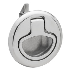 Whitecap Slam Latch Stainless Steel Non-Locking Ring Pull [6135C]
