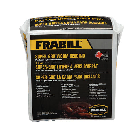 Frabill Super-Gro Worm Bedding - 2lbs [1102]