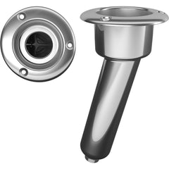 Mate Series Stainless Steel 15 Rod  Cup Holder - Drain - Round Top [C1015D]