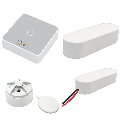 Glomex ZigBoat Starter Kit System - Gateway, Battery, Door/Porthold  Flood Sensor [ZB101]