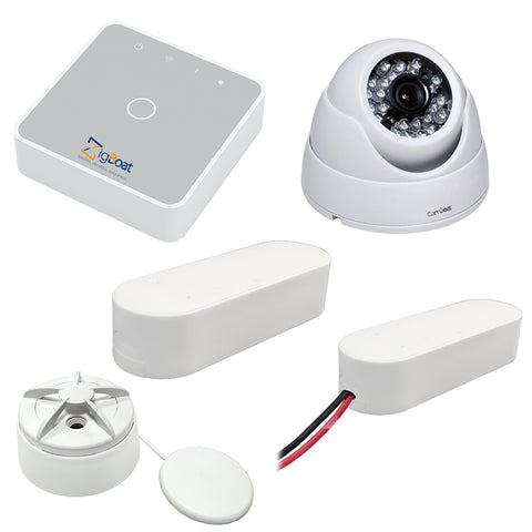 Glomex ZigBoat Starter Kit System w/Camera - Includes Gateway, Battery, Flood, Door/Porthole Sensor  IP Camera [ZB102]