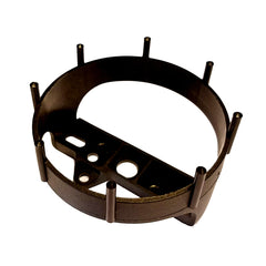 Faria Back Clamp - 4" Tach Conical Points [BC0146]