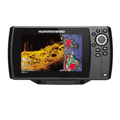 Humminbird HELIX 7 CHIRP MEGA DI Fishfinder/GPS Combo G3 w/Transom Mount Transducer [410940-1]