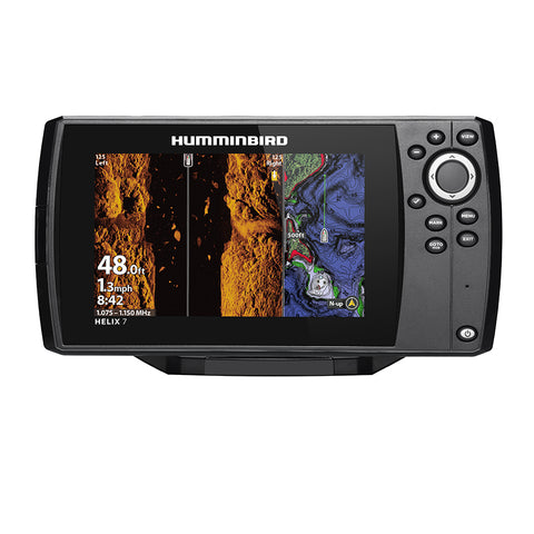 Humminbird HELIX 7 CHIRP MEGA SI Fishfinder/GPS Combo G3N w/Transom Mount Transducer [411080-1]