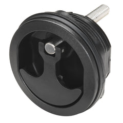 Whitecap Compression Handle Black Nylon Non-Locking - 1/4 Turn [8730BC]