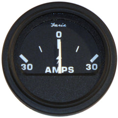 Faria 2" Heavy-Duty Ammeter (30-0-30) - Black [23005]