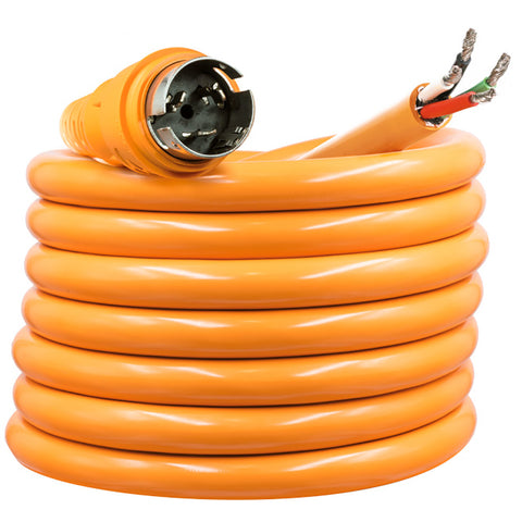 SmartPlug 50 Amp 25 Harmonized Cord w/Dockside NEMA SS2-50R Twist-Type Connector w/Blunt End [C50254R]