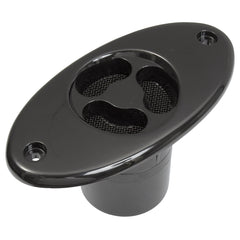 Aqua Signal Series 84 Dual Oval Electronic Horn - 12V - 106-108 db - Black Housing [84400-7]