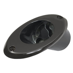 Aqua Signal Series 84 Forward Facing Diaphragm Style Horn - 110-112 db - Black Housing [84500-7]