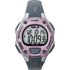 Timex IRONMAN 30-Lap Mid-Size Watch - Pink/Grey [T5K020JV]
