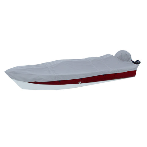 Carver Performance Poly-Guard Styled-to-Fit Boat Cover f/17.5 V-Hull Side Console Fishing Boats - Grey [72217P-10]