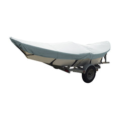 Carver Performance Poly-Guard Styled-to-Fit Boat Cover f/16 Drift Boats - Grey [74300P-10]