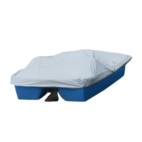 Carver Performance Poly-Guard Styled-to-Fit Boat Cover f/78" 5-Seater Paddle Boats - Grey [74305P-10]