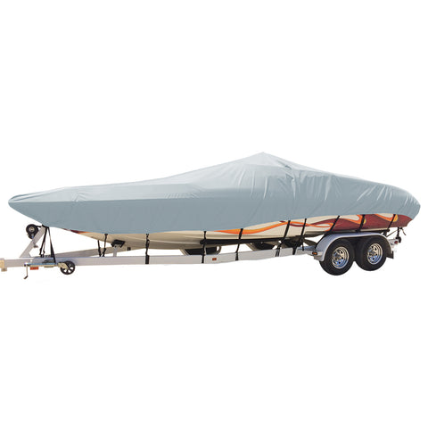 Carver Performance Poly-Guard Styled-to-Fit Boat Cover f/21.5 Day Cruiser Boats - Grey [74421P-10]