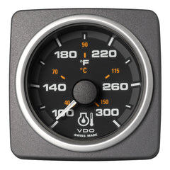 Veratron 52 MM (2-1/16") AcquaLink Engine Oil Temp 300F/150C - Black Dial  Bezel [A2C59501927]